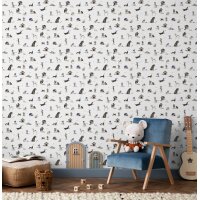 Essener Tapeten Kids and Teens G78561 Hundetapete braun...