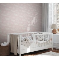 Essener Tapeten Kids and Teens G78358 Wolkentapete rosa weiß Vliestapete