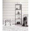 Essener Tapeten Kids and Teens G78605 Zickzack Tapete grau taupe schwarz gelb Vliestapete