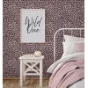 Essener Tapeten Kids and Teens G78565 Leopardenmuster Tapete rosa lila orange schwarz Vliestapete