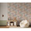 Essener Tapeten Kids and Teens G78603 Häuser Tapete rosa braun grün taupe beige sand Vliestapete