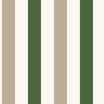 Essener Tapeten Kids and Teens G78550 Streifentapete grün beige sand weiß Vliestapete